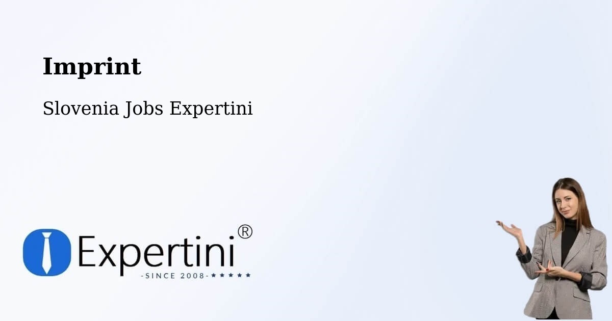 Imprint – Mengeš - Slovenia Jobs Expertini