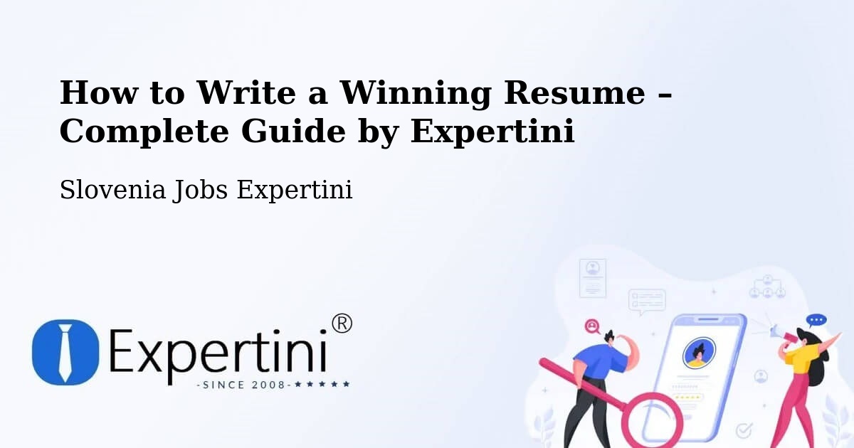 Resume Writing Guide for Job Seekers – Mengeš - Mengeš, Slovenia Jobs Expertini